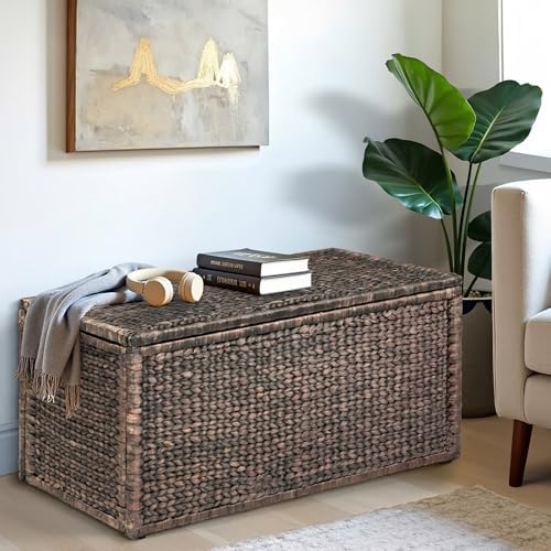 eHemco Wicker Storage Trunk - Image 2