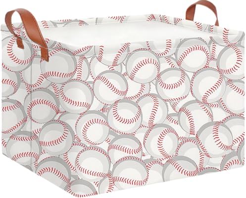 CLOCOR Rectangular Storage Basket, Collapsible Cute Pattern Storage Bin by CLOCOR
