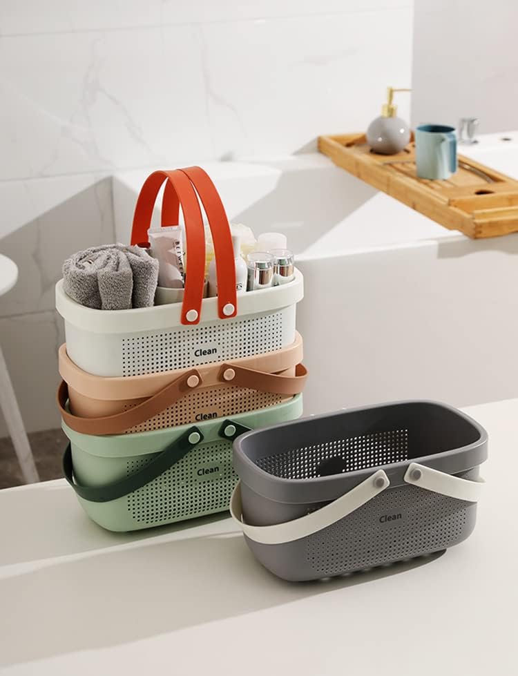 Silicone Shower Caddy Basket, Plastic Storage Baskets - Image 6