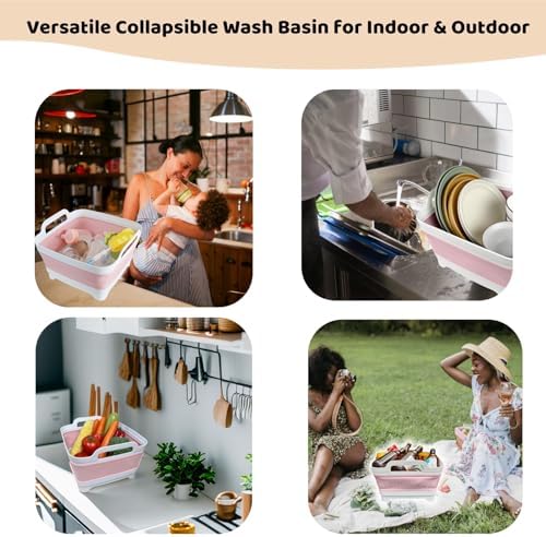 GIMWA 2.4Gal Collapsible Dish Basin - Image 6