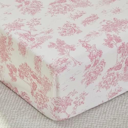 Brandream French Country Toile Crib Bedding Set - Image 2