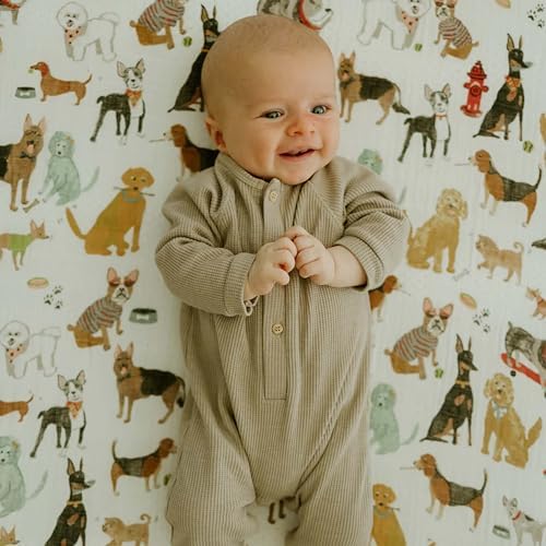 Little Unicorn Premium Crib Sheet | Breathable & Super-Soft Muslin Fabric - Image 5