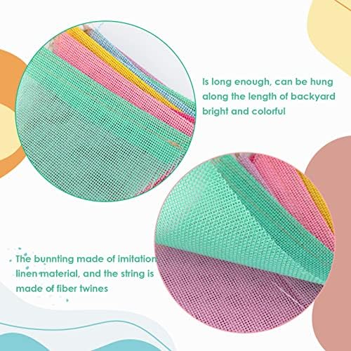 G2PLUS Pennant Banner, Triangle Flag Bunting and Decorative Garland - Image 3