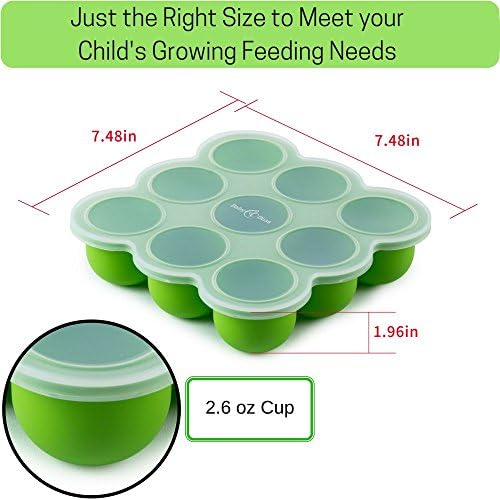 Silicone Baby Food Storage Container and Freezer Tray - Image 3