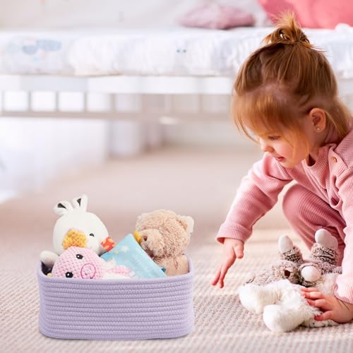 XUANGUO Small Woven Storage Baskets - Image 3