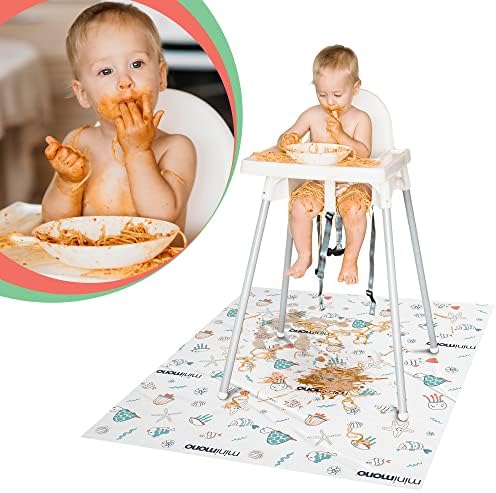 Minimono Baby Splat Mat for Under High Chair - Image 2
