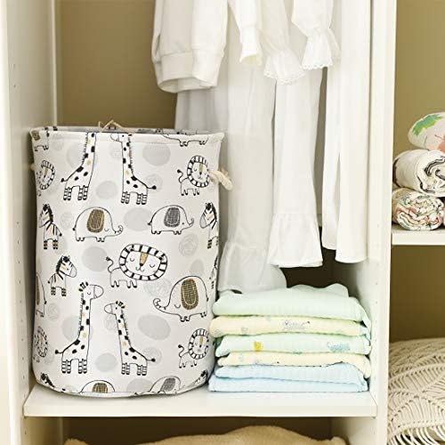 Baby Hamper Kids Laundry Basket Nursery Hamper Stuff animal Organizer, Toy - Image 6