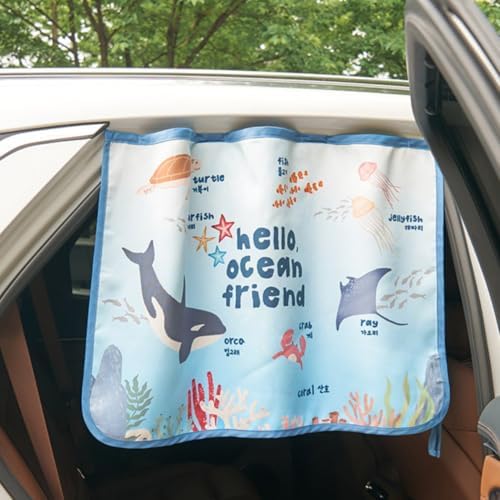 Magnetic Car Sun Shade Curtain for Side Window – Sun Blocker and UV Protector - Image 4