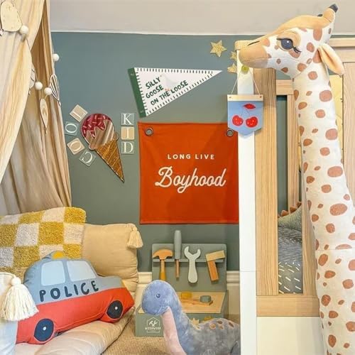 Silly Goose Pennant Banner Flags Kids Playroom Goose Nursery Decor - Image 2