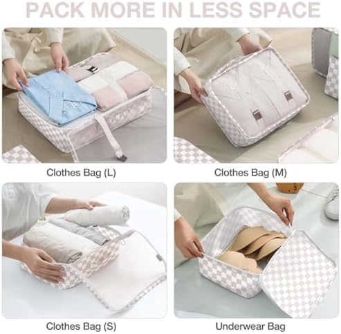 8 Set Packing Cubes for Suitcases, Packing Cubes - Image 4