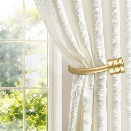 TONIAL Curtain Holdbacks, Calssic Cap Finials - Image 2