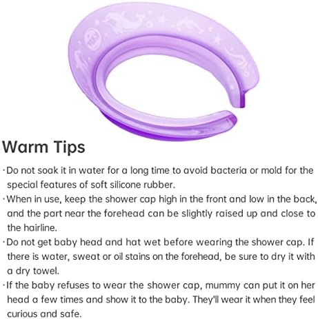 Kair Bath Visor for Babies, Silicone Air Cushioned Shower Cap for kids - Image 5
