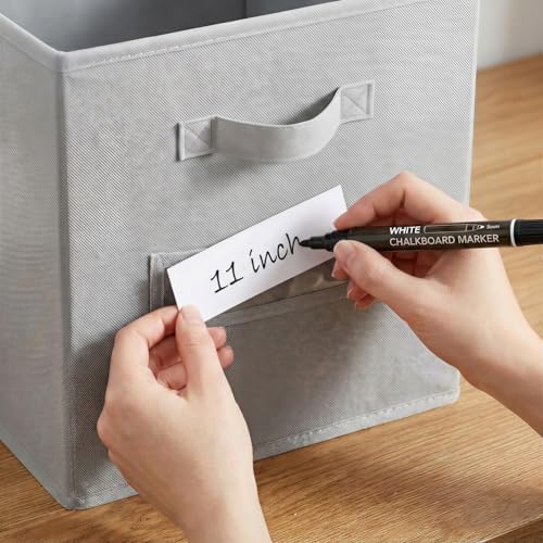 Storage Bins, Light Grey - Image 4