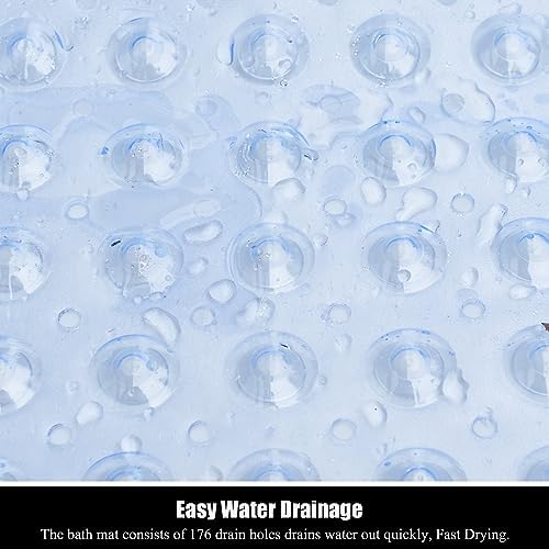 Non Slip Bathtub Shower Mat, Extra Long Bath Mat - Image 3