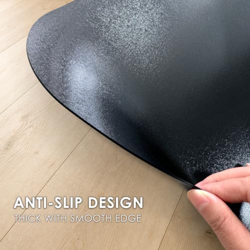 Kuyal Chair mat for Hardwood Floor, 46 x 72 inches Rectangle Floor Mats - Image 6