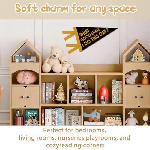 Kids Room Decor, Inspirational What Good Shall I Do This Day - Image 2