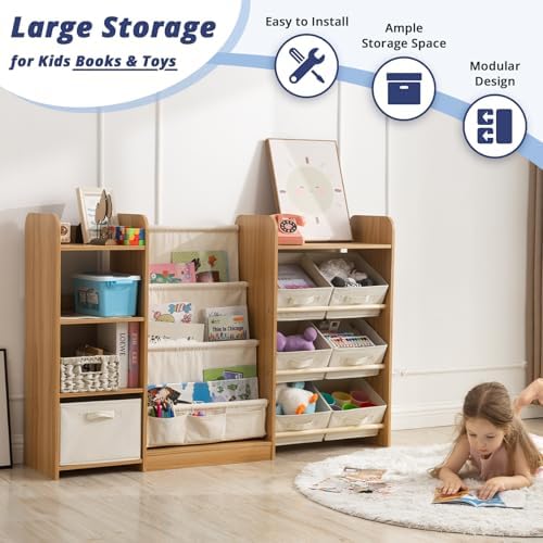 Kids Bookshelf and Toy Storage - Image 5