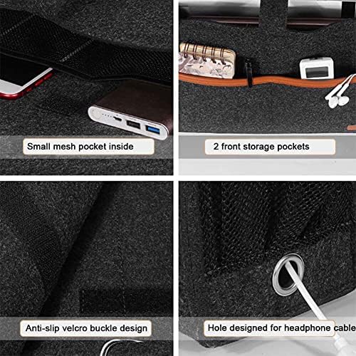 Bedside Caddy, Felt Bedside Storage Organizer, Hanging Storage - Image 4