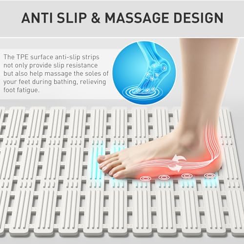 XIYUNTE Shower Mat Non Slip Bath Mat - Image 5