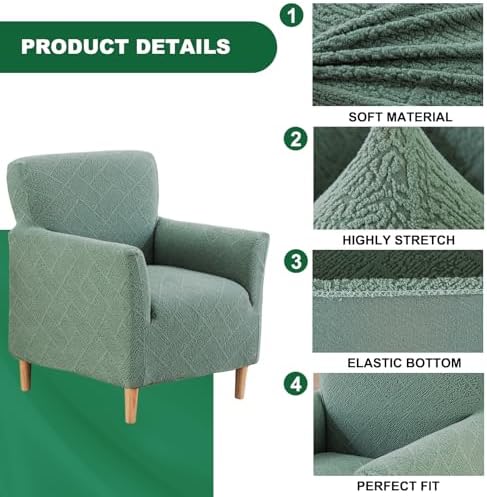 Stretch Chair Covers Armchair Slipcovers - Image 6