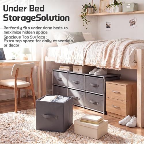 Geetery Under Dorm Bed Cube Organizer Shelf - Image 4