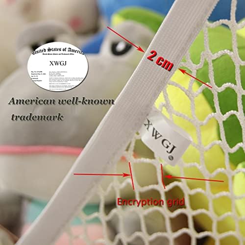 Stuffed Animal Hammock, Corner Storage Net - Image 6