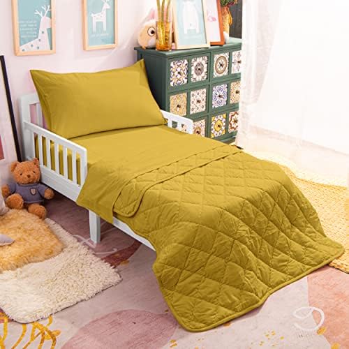 NTBAY Toddler Microfiber Bedding Set, 4 Piece - Image 5