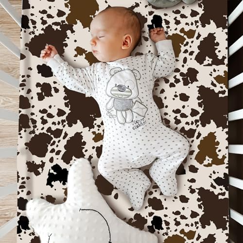 Hahafelt 3 Piece Patchwork Western Cowboy Crib Bedding Set - Image 5