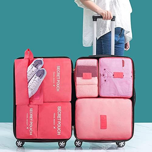7 Set Packing Cubes Packing Organizers Travel Luggage Packing Organizers - Image 6