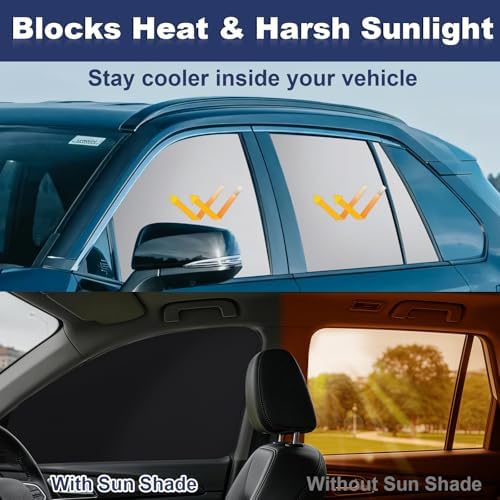 XCBYT Magnetic Car Window Shades - Image 2