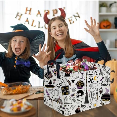 Halloween Ghost thriller basket, Empty Halloween basket, Horror and thriller - Image 2