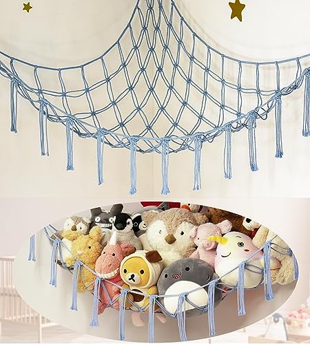 mirolam Stuffed Animal Storage Hammock Large Toy Hammock Net by MirolamUS