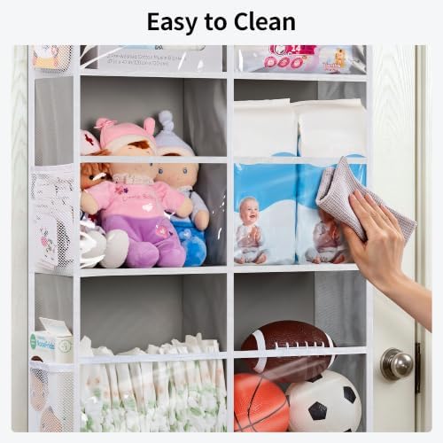 JARLINK Over the Door Organizer, Extra Large Storage - Image 6