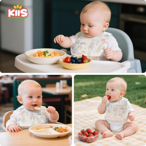 KIIS Disposable Baby Bibs for Travel - Image 2