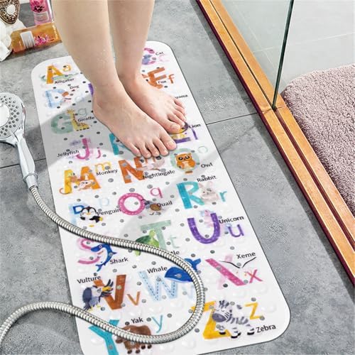 Topotdor Kids Bathtub Mat Non Slip, Tub Mat - Image 6