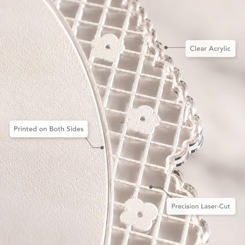 Baby Girl Monthly Milestone Sign Double-Sided - Image 5