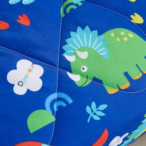 Caressma Navy Toddler Bedding Set, Bed in A Bag Toddler Comforter Set - Image 5