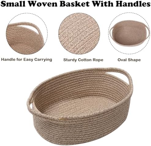 Woven Rope Basket, Baby Gift Basket - Image 3
