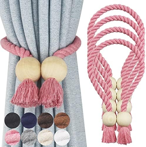 Magnetic Curtain Tiebacks Decorative Tie Back Drapes Holdbacks Nieffeiy by CurtianTiebacks