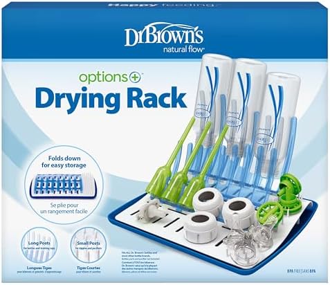 Dr. Brown's Folding Baby Bottle Drying Rack - Image 2
