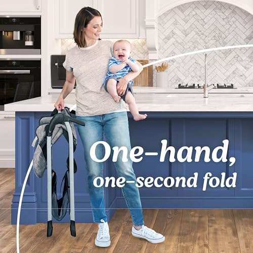 Graco® Slim Snacker High Chair, Ultra Slim, Fast-Folding, Comfortable Feeding - Image 5