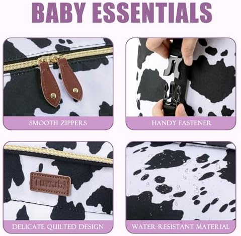 Tuwubi Diaper Bag Tote, Baby Diaper Bag - Image 3