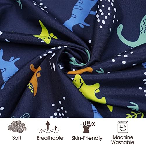 PHF 3 Pack Soft Bassinet Sheets, Dinosaur Breathable Comfy Cradle Sheets - Image 3