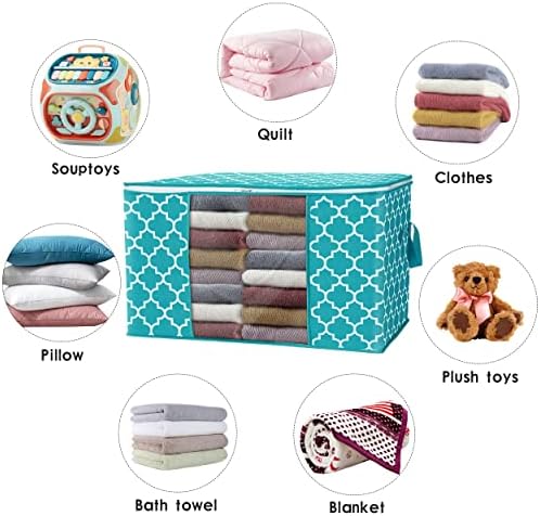 Storage Bags 100L 4Pack Clothes Organization and Storage Containers - Image 4