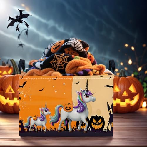 Halloween Basket Gift Cute Pumpkin Ghost Parties Decor Kid Trick or Treat Basket - Image 5