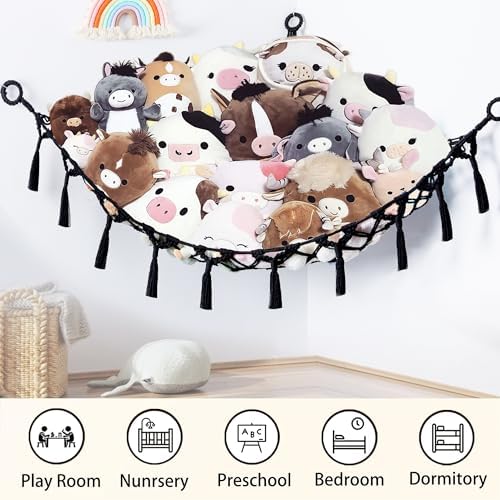 Stuffed Animal Storage Hammock Toy Net - Image 3