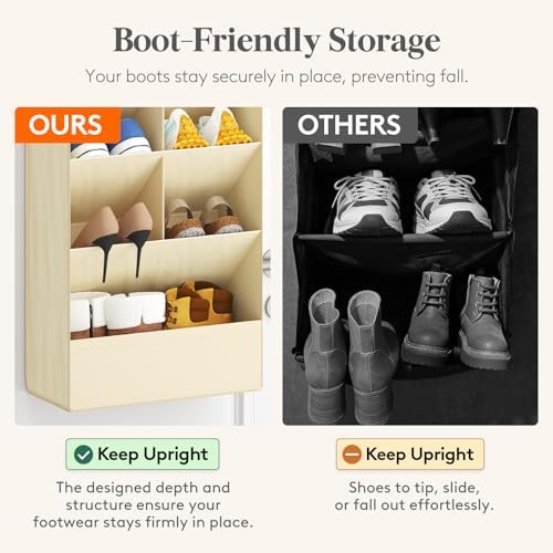 Lifewit 6 Tier Over the Door Shoe Organizer - Image 4