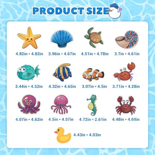 UNEEDE Kids Bathtub Mat Non Slip - Image 3