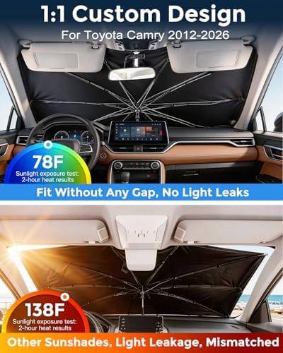 Weektic Custom Windshield Sun Shade Umbrella - Image 2