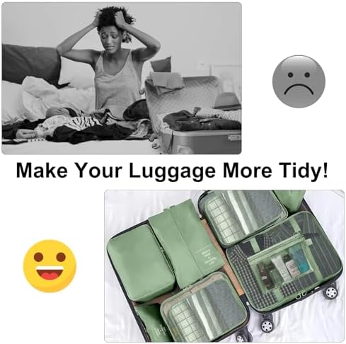 Packing Cubes for Travel 10 Set Luggage Organizer Bags - Image 4
